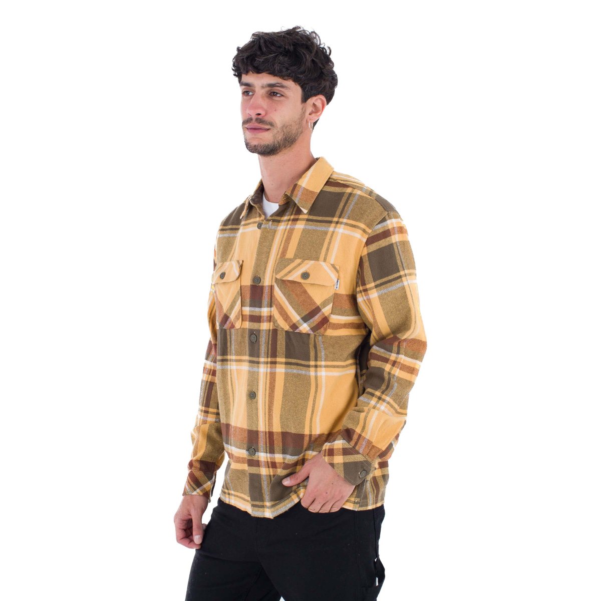 SANTA CRUZ SHORLINE FLANNEL LS
