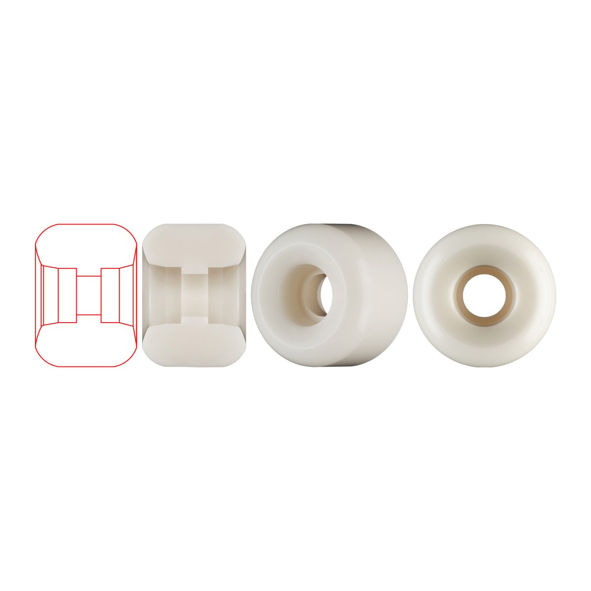 BLENDER DRAGON FORMULA 56X40MM 88A OFF WHITE 4PK A2 56MM
