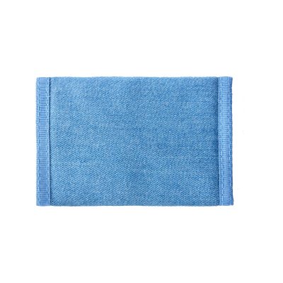 DISTRESSED DENIM WALLET