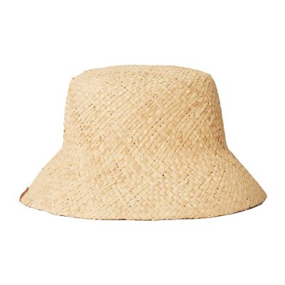 PREMIUM STRAW BUCKET HAT