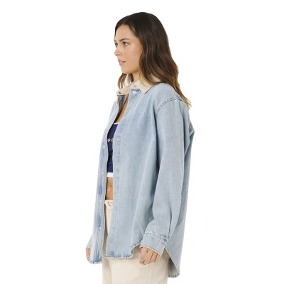 SURF SIDE RELAXED DENIM SHIRT