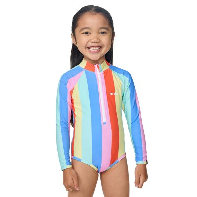 RAINBOW STRIPE SURF SUIT