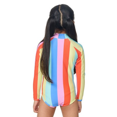 RAINBOW STRIPE SURF SUIT