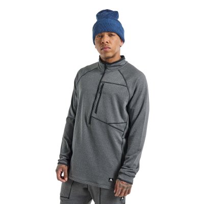 M STOCKRUN GRID 1/2 ZIP
