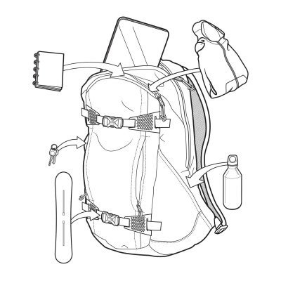 Day Hiker 22L Pack