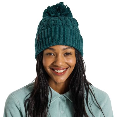 FLEECE LINED ZIPPY BEANIE