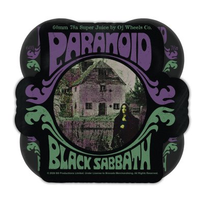 Black Sabbath Paranoid - 78A - 60MM