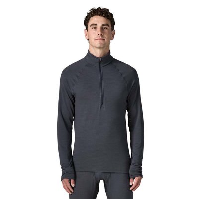 M CAP TW ZIP NECK