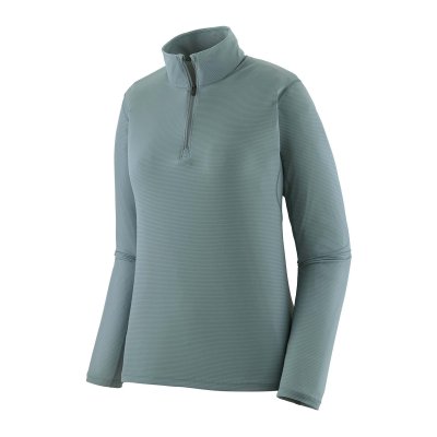 W CAP LW ZIP NECK