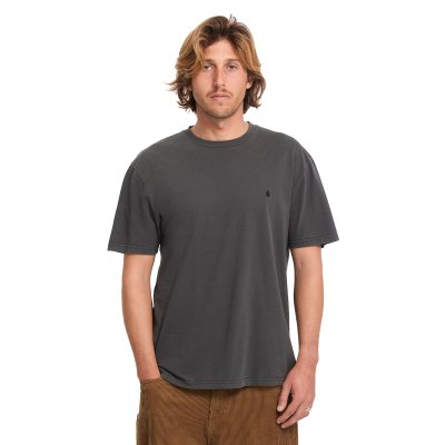 SOLID STONE EMB SS TEE
