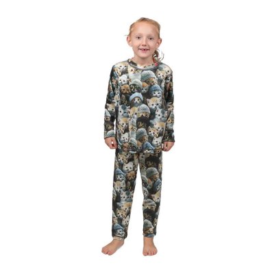 Junior Thermal Set Milk Fleece