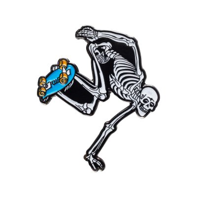 SKATEBOARD SKELETON PIN