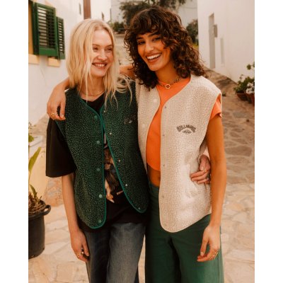 BE HAPPY SHERPA VEST