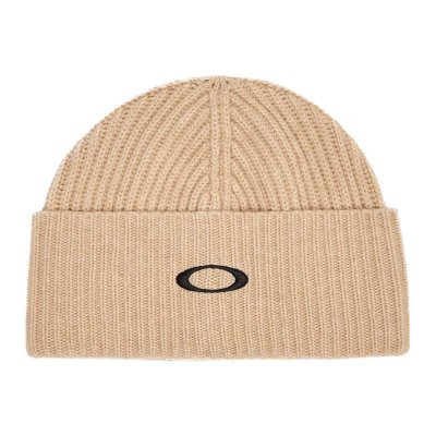 ELLIPSE RIBBED BEANIE