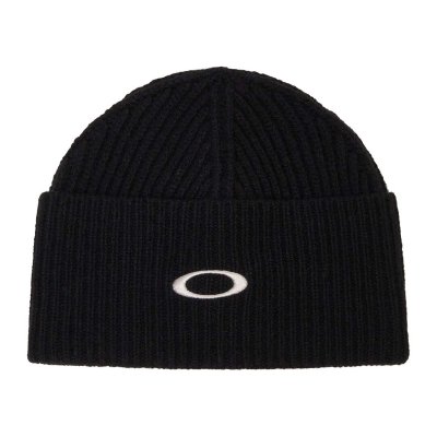 ELLIPSE RIBBED BEANIE