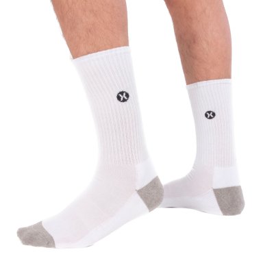 3PK MENS ICON 1/2 TERRY CREW