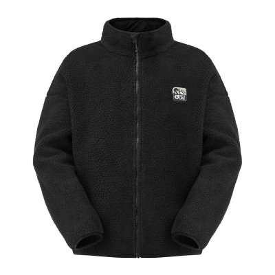 HAFDALS EMB ZIP FLEECE