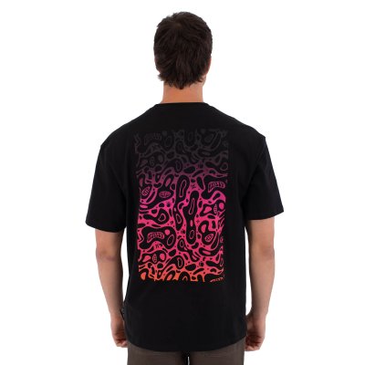 BUBBLE BACK PRINT SS TEE