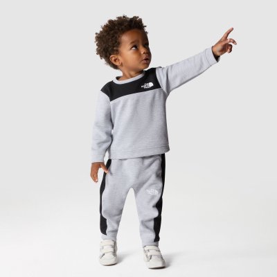 BABY TNF TECH CREW SET