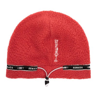 CORD LOCK FLEECE BEANIE