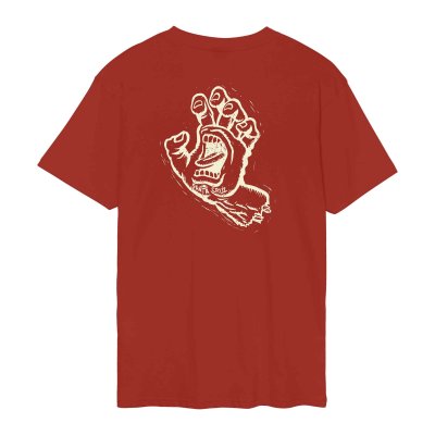 Stamped Screaming Hand