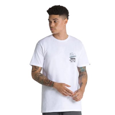 CHECKERBOARD BLOOMING SS TEE