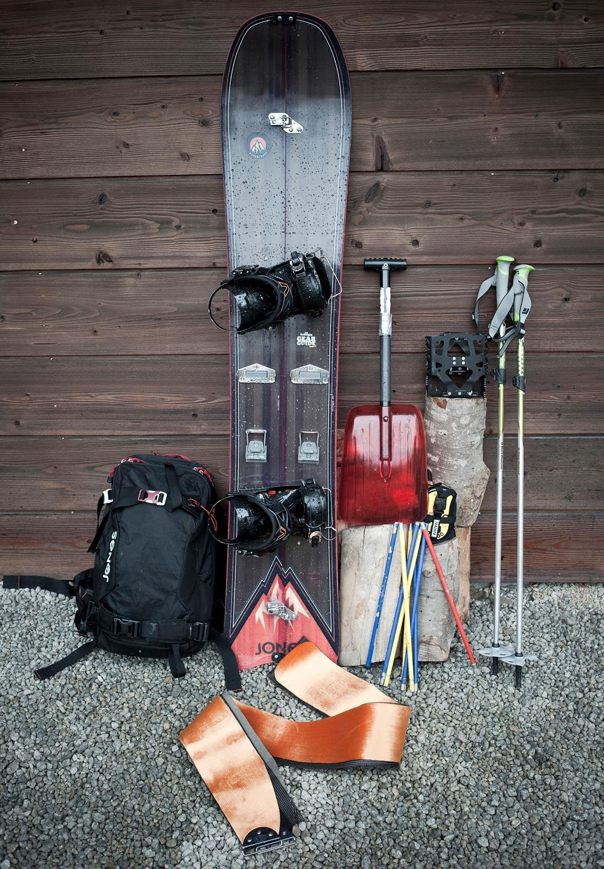 Splitboard felszerelés